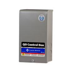 Example small conventional pump control box